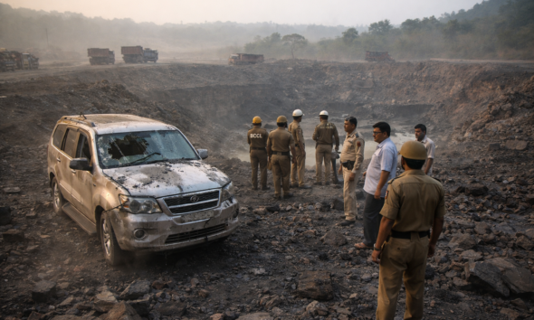 Officials face attack during coal theft probe in Dhanbad