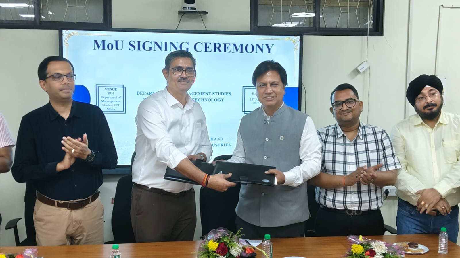 FJCCI, BIT Mesra Sign MoU
