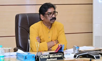 Chief Minister Hemant Soren reviewing labour employment and development schemes in Ranchi