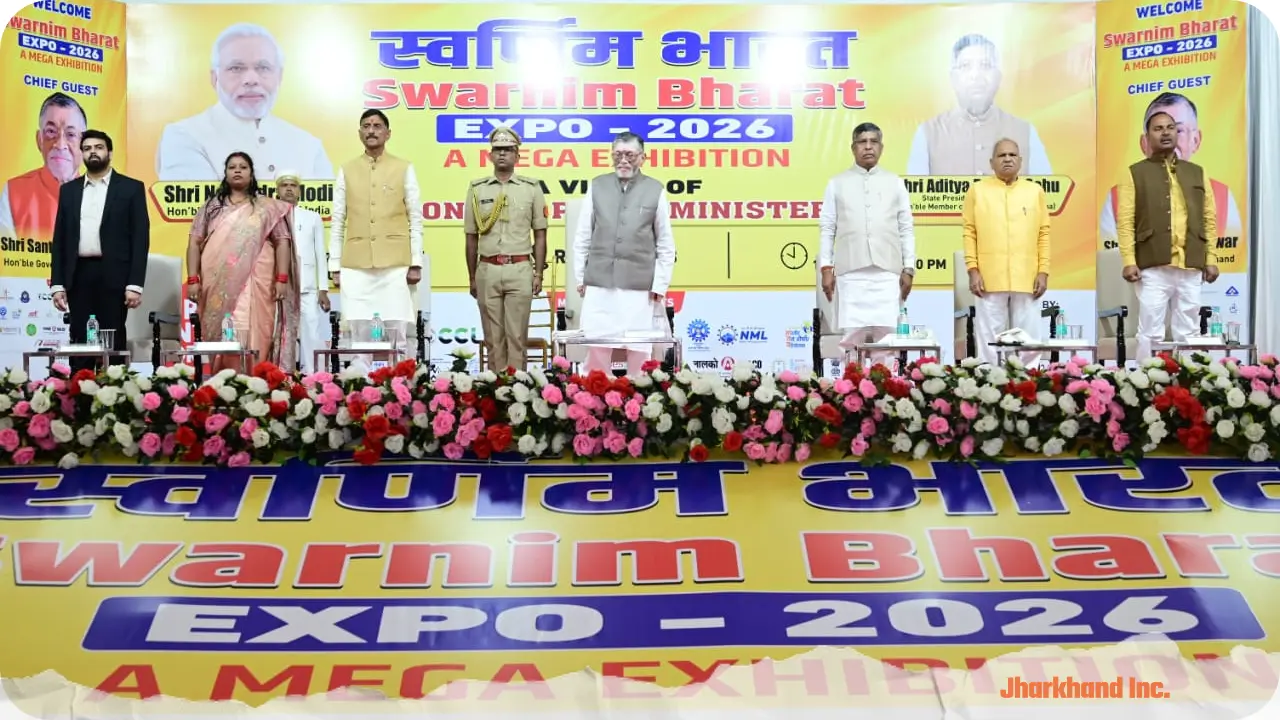 Governor inaugurates Swarnim Bharat Expo 2026 in Ranchi