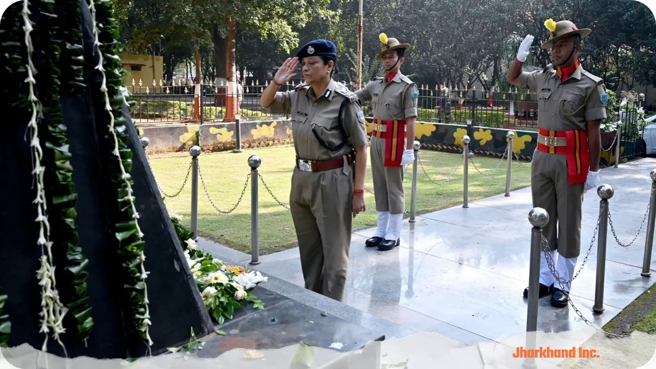 Jharkhand Police honours 154 personnel who died in line of duty