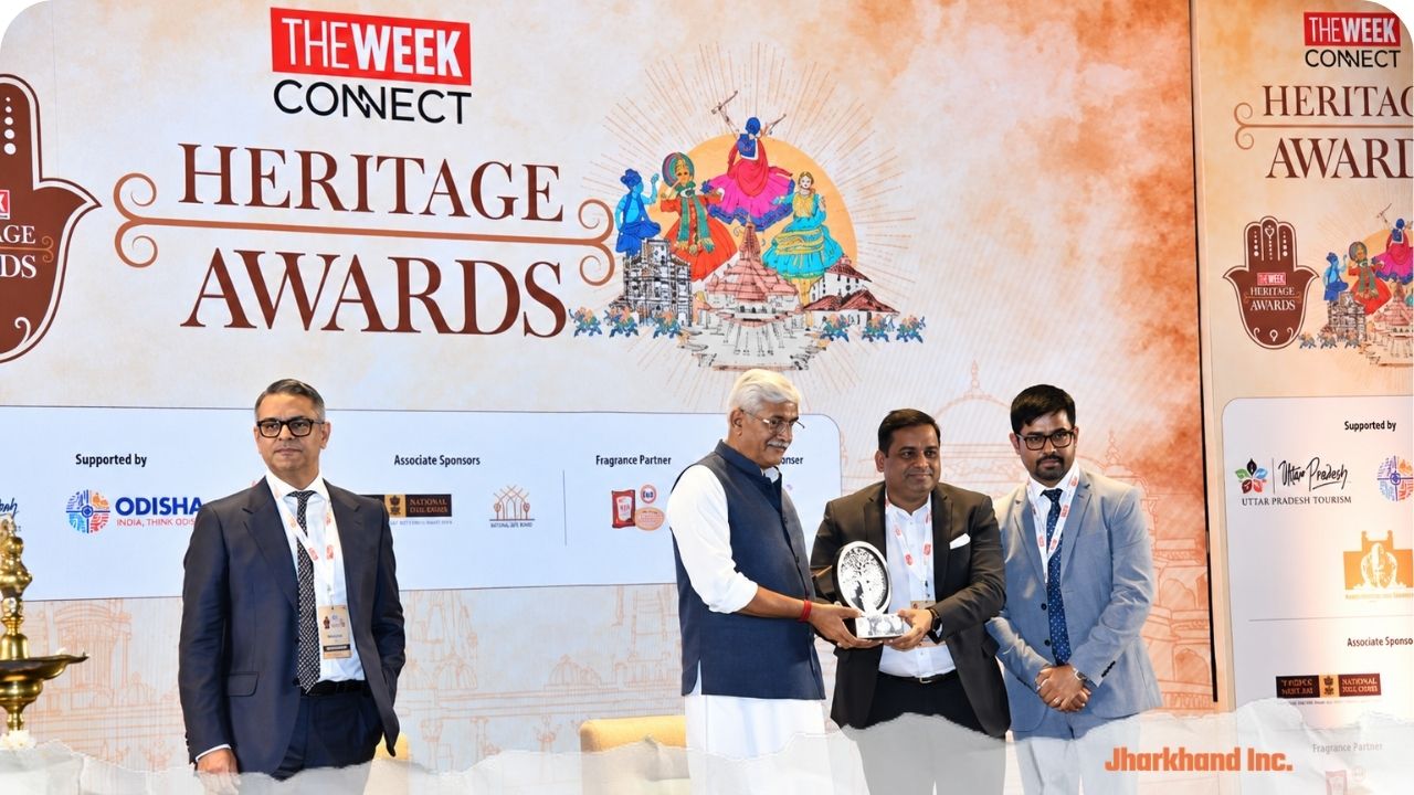 Patratu wins Silver Banyan Award at The Week Heritage Awards 2026