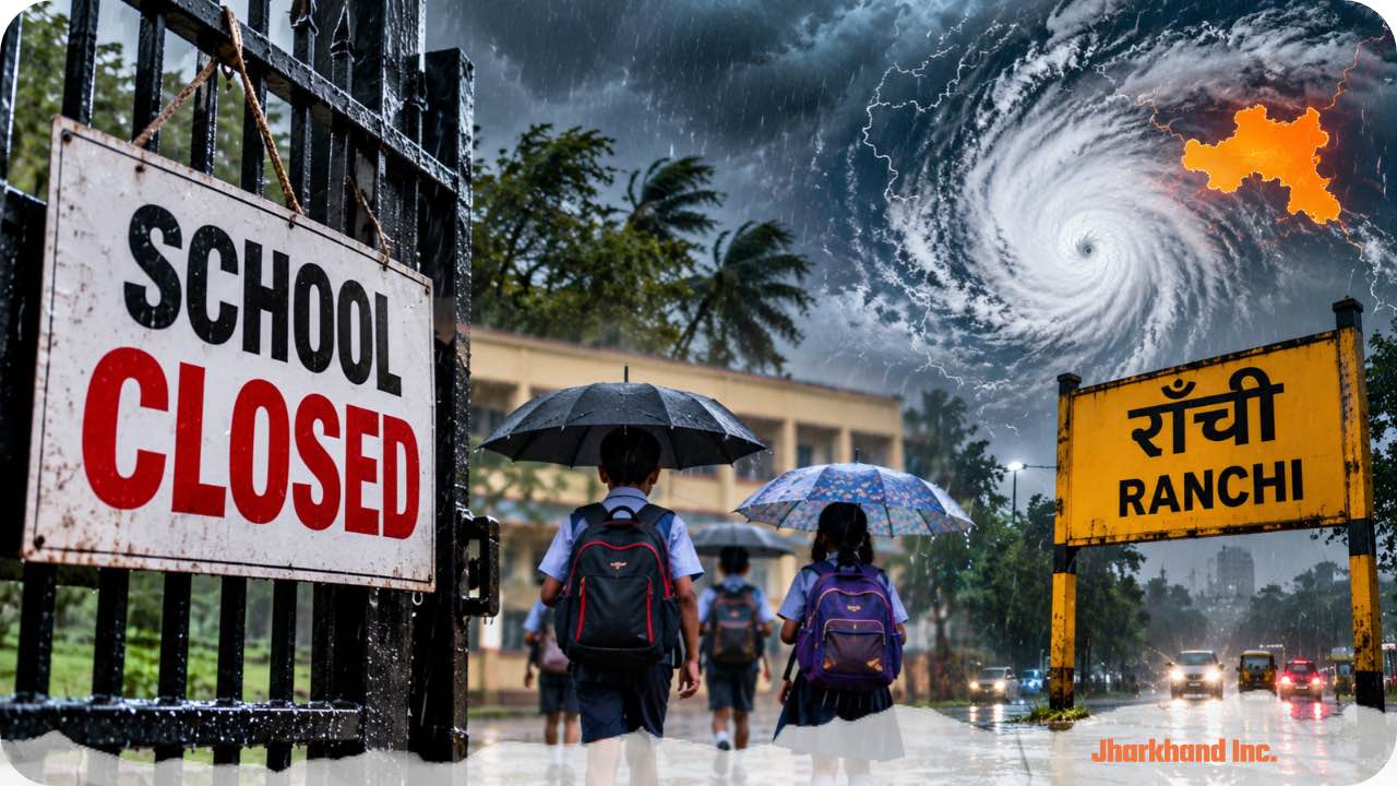 Ranchi Storm School Closure Alert