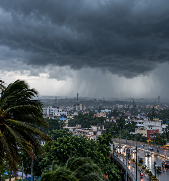 Storm Over the City Highway